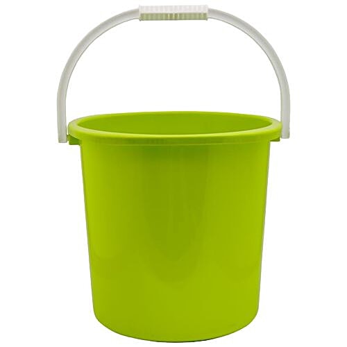 Buy BB Home Premium Plastic Bucket Sturdy & Durable, Green Online at