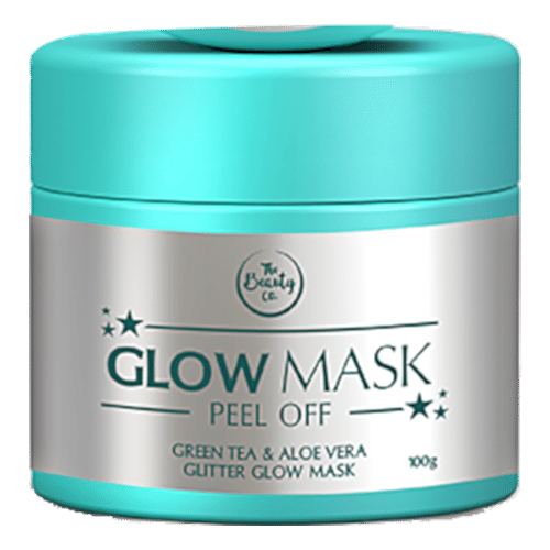 Buy The Beauty Co. Green Tea & Aloe Vera Glitter Glow Mask Online at