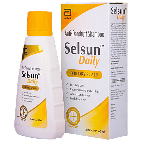 Buy Selsun Daily Selsun Daily Anti Dandruff Shampoo, Clears Away Dandruff Flakes, Relieves from