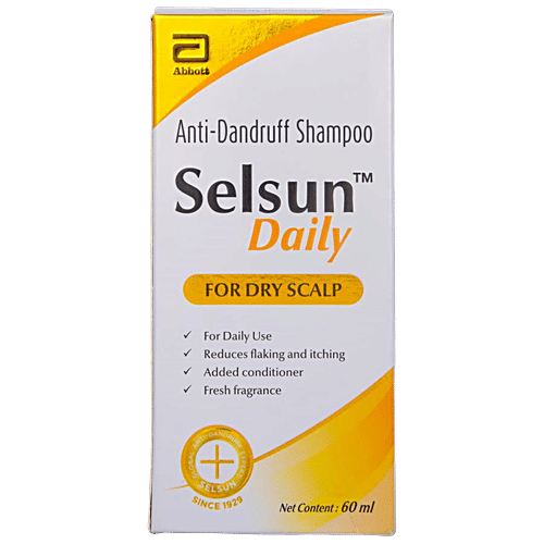 Buy Selsun Daily Selsun Daily Anti Dandruff Shampoo, Clears Away Dandruff Flakes, Relieves from