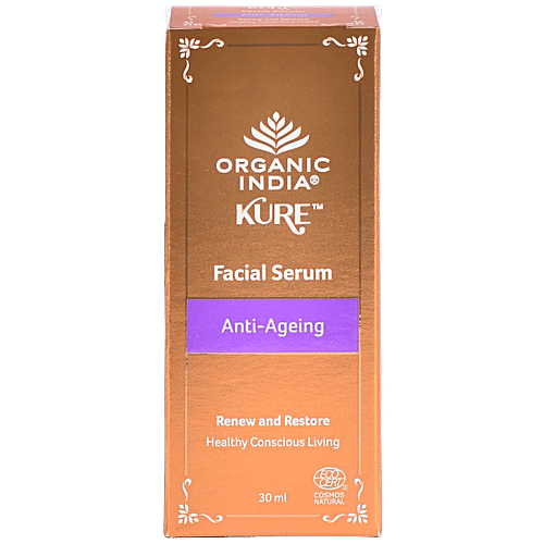 ORGANIC INDIA Facial Serum - Anti-Ageing, 25 ml  