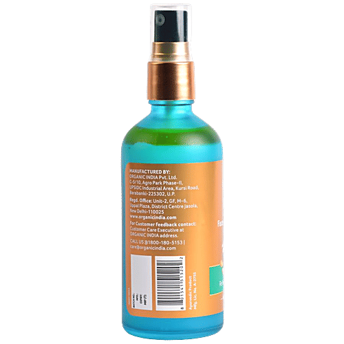 ORGANIC INDIA Face and Body Mist - Frankincense, 100 ml  
