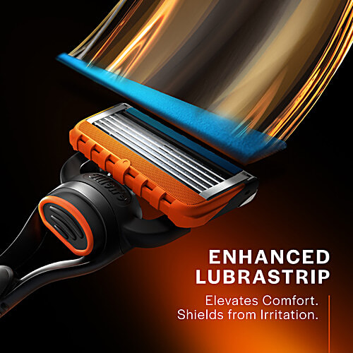 Gillette Fusion 5 Manual Shaving Blades for men  (Pack of 10 Cartridges), 10 pcs  5 Blade Shaving Technology, All Fusion Blades