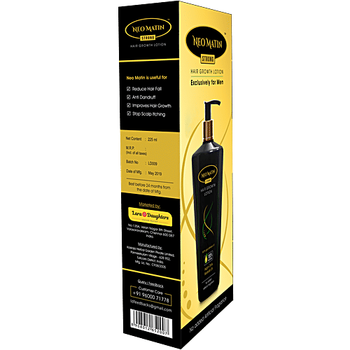 Buy Neomatin Hair Growth Lotion For Men Online at Best Price of Rs