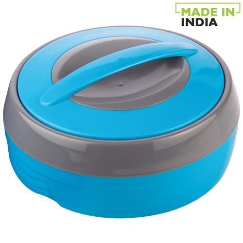 Asian Insulated Plastic Casserole For Roti/Chapati - Cosmos N Dlx, Blue, 1.5 L Box 