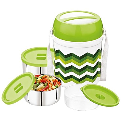 Buy Asian Plastic Lunch Box/Tiffin Box Diet Meal Hot Pack, Green Online at Best Price of Rs