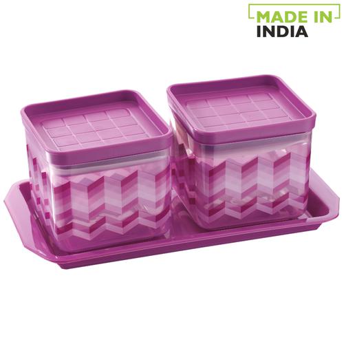 Tupperware snacks go around airtight set kitchen storage 1 Tray 6 PC container 
