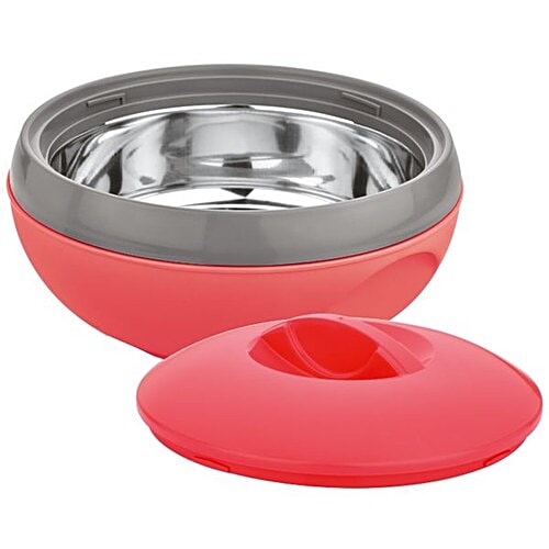 Asian Plastic Casserole For Roti/Chapati - Venus N DLX, Red, 1.5 L Box 