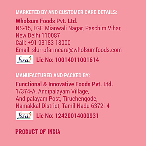 Slurrp Farm Strawberry Instant Cereal, 200 g  No Preservatives, No Artificial Flavours