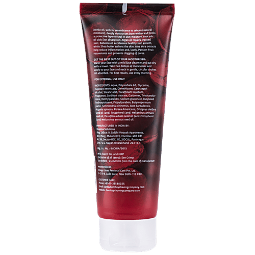 Bombay Shaving Company Face Moisturiser With 5 Essential Oils, Non-Sticky Formula For Skin Repair, 45 g  