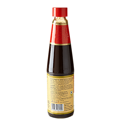 Tai Hua Vegetarian Oyster Sauce, 430 ml Bottle No Trans Fat