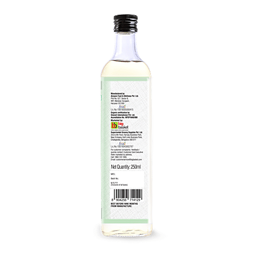 GoodDiet Organic Cold Pressed Virgin Coconut Oil, 250 ml  