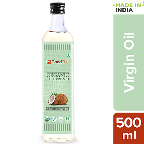 Buy bb Gooddiet Organic Cold Pressed Virgin Coconut Oil Online at Best