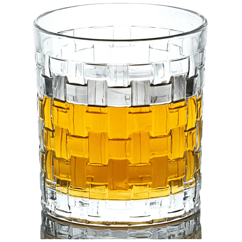 Ziva Novara Old Fashion Whisky Juice Glass, 350 ml (Set of 6) 