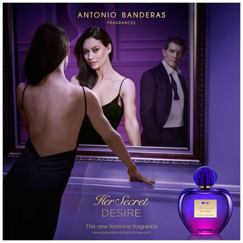 Antonio Banderas Her Secret Desire Eau De Toilette & Deodorant Spray, 2 pcs (EDT 80 ml + Deo 150 ml) 
