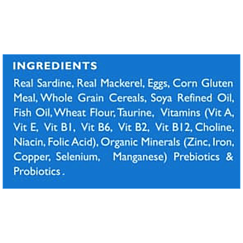 Drools Dry Cat Food - Ocean Fish, For Adults, 4.2 kg Bag Healthy Skin & Beautiful Coat, Hair Ball Protection