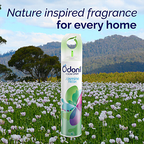 Odonil  Jasmine Fresh Room Spray, 220 ml  Refreshing Fragrance, Air Freshener For Home & Office