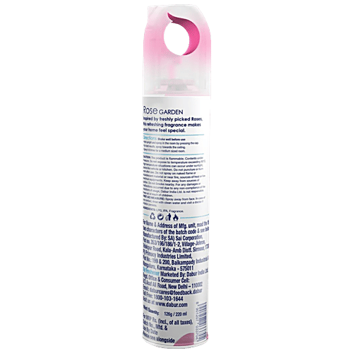 Odonil  Room Air Freshener Spray - Rose Garden, 220 ml  Refreshing Fragrance