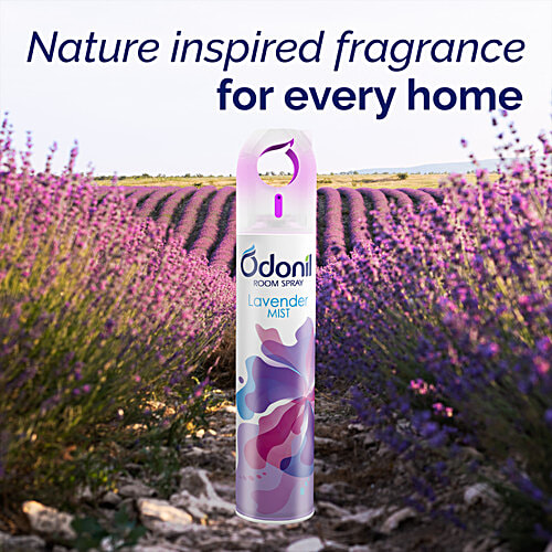 Odonil Lavender Mist Room Spray, 150 ml Refreshing Fragrance, Air Freshener For Home & Office