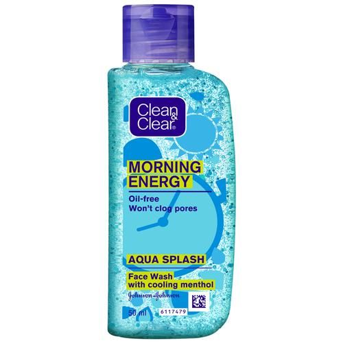 Buy Clean & Clear Morning Energy Aqua Splash Face Wash Online at