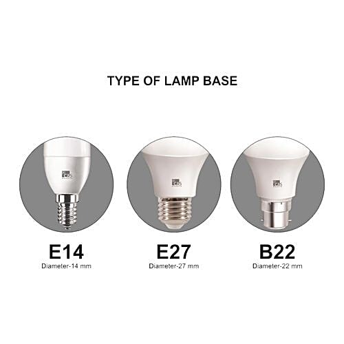 C&S Electric Chandra LED Lamp - Cool Daylight White, Round, 9 Watts, B22 Base, 1 pc  