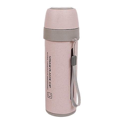 DP Glass Bottle With Plastic Outer - Pink, BB1313, 350 ml  