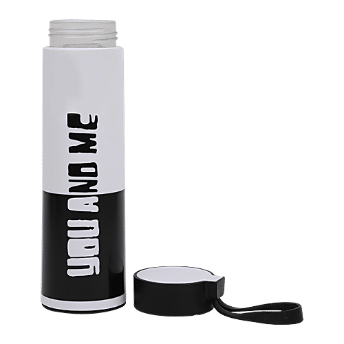 DP Glass Bottle With Plastic Outer - You & Me, BB1316, 400 ml  