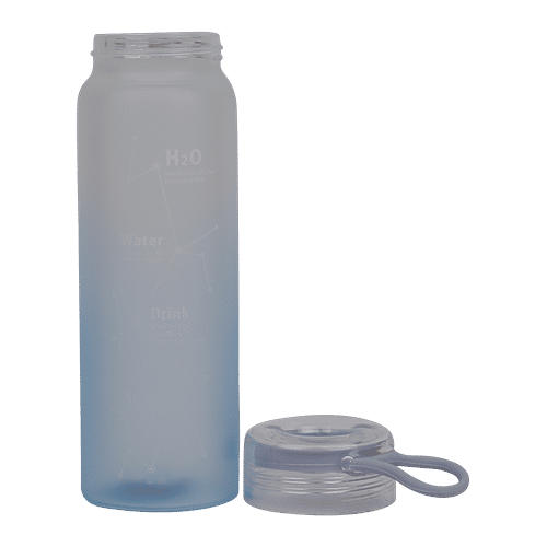DP Glass Bottle Ombre Matt Finish - Blue, BB1321, 460 ml  