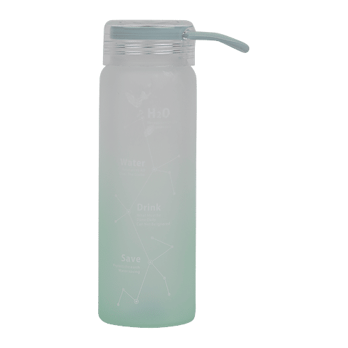 DP Glass Bottle Ombre Matt Finish -  Green, BB1321, 460 ml  