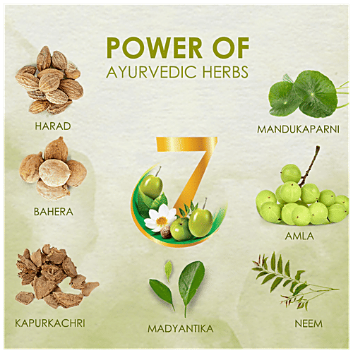 Dabur Vatika Naturals Spanish Olive Hair Oil - For Hairfall Control, Strong & Long Hair, With 7 Ayurvedic Herbs, 300 ml With 7 Ayurvedic Herbs