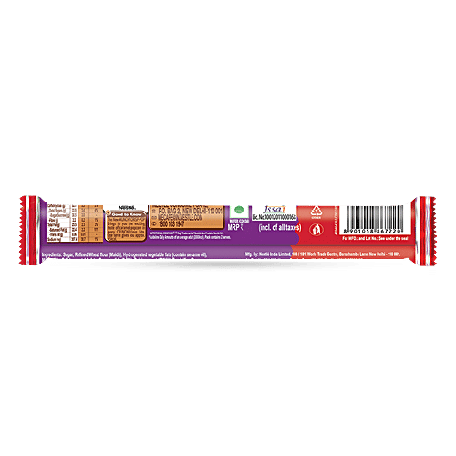 Nestle Munch Crisp-Pop Chocolate Coated Crunchy Wafer, 20.1 g  Exiciting Taste of Caramel Popcorn