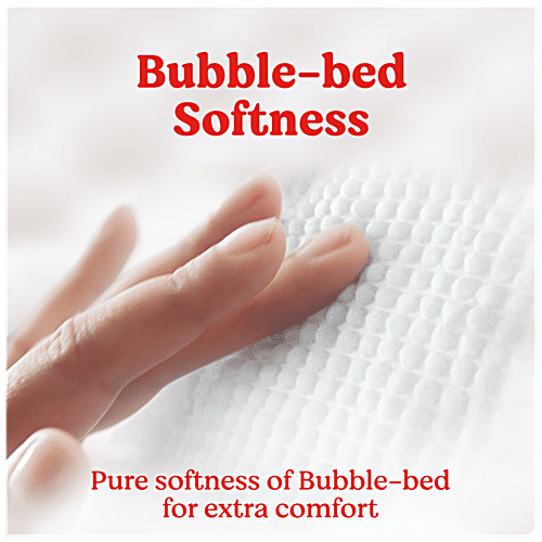 Huggies Wonder Diaper Pants - Extra Large, Bubble-bed, Pure Softness, Monthly Pack, 112 pcs Pouch 