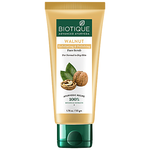 Buy BIOTIQUE Biotique WALNUT Exfoliating & Polishing Face Scrub Normal