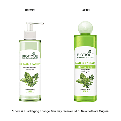 Buy BIOTIQUE Bio Basil & Parsley Purifying Body Wash Online at Best