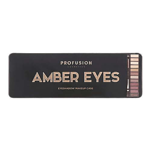Profusion Cosmetics Amber Eyes - Eyeshadow Makeup Case, 10.2 g  