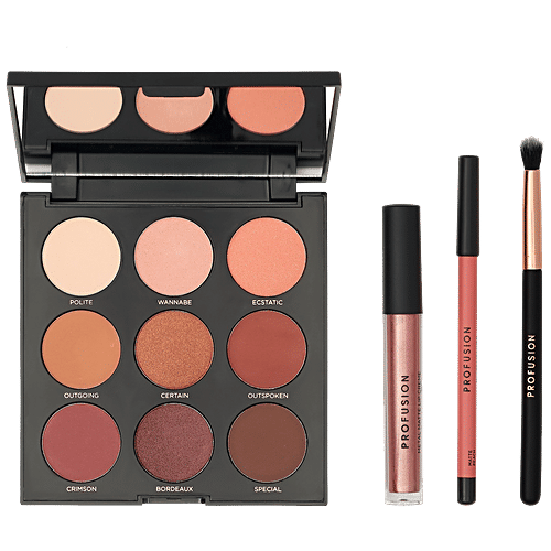 Profusion Cosmetics Mixed Metals Eyes & Lips Set, 27.4 g  