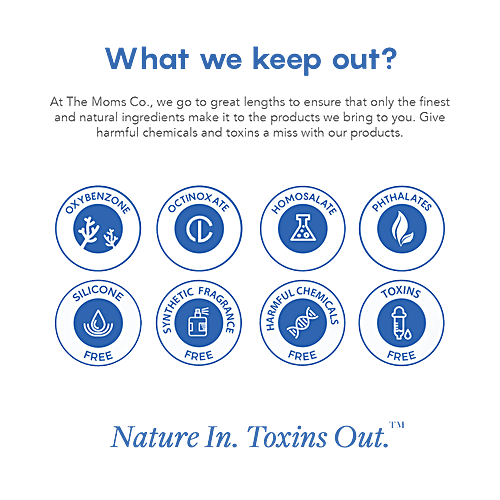 The Moms Co Natural Baby Sunscreen, 100 ml  Paraben, Silicone & Mineral Oil Free