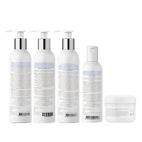 The Moms Co Baby Complete Care Ribbon Gift Box, 5 pcs