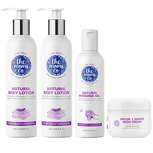 The Moms Co Baby Must Have Box Ribbon Gift Box, 4 pcs 4 