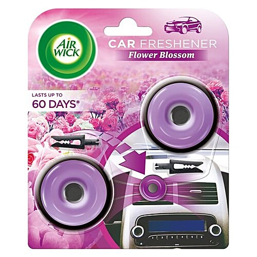 Buy Air wick Car Freshener Vent Clip, Flower Blossom Online at Best
