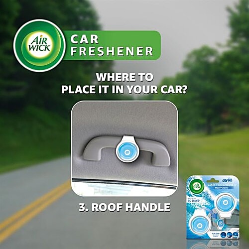 Buy Air wick Car Freshener Multisurface Clip, Water Burst Online at