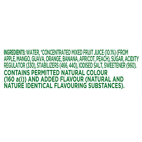 Tropicana Mixed Fruit Delight Juice - Aseptic Pack, 200 ml Bottle No Added Preservatives