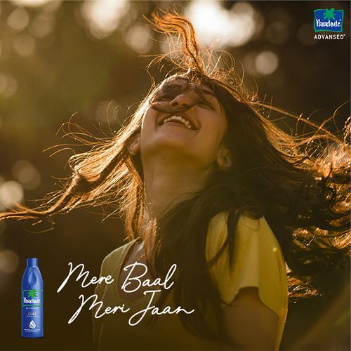 Parachute  Advansed Gold Coconut Hair Oil - For Long & Strong Hair, 100% Pure, Enriched With Vitamin E, 400 ml  