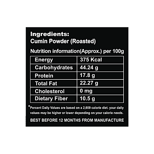 Salz & Aroma Cumin Powder - Roasted, 85 g  