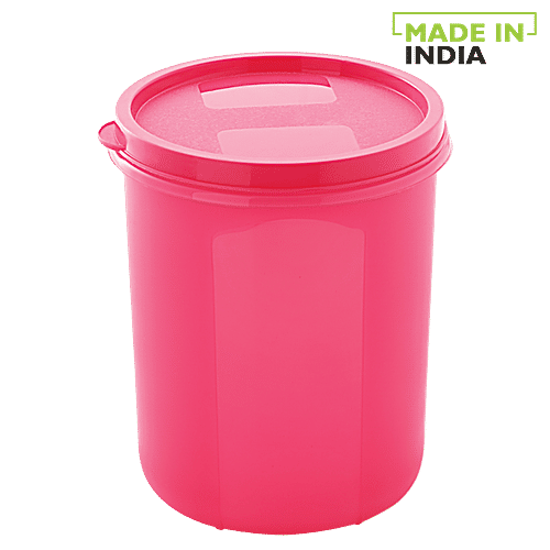 Buy Mastercook Premium Storage Container with Lid Pink, Plastic