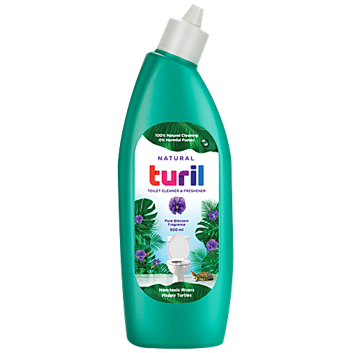 Turil Natural Toilet Cleaner & Freshner, 500 ml Pure Blossom