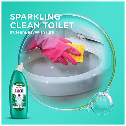 Turil Natural Toilet Cleaner & Freshner, 500 ml Pure Blossom
