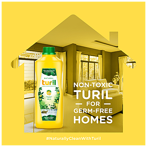 Turil Natural Floor Cleaner & Freshner, 1 L  Fresh Lemon
