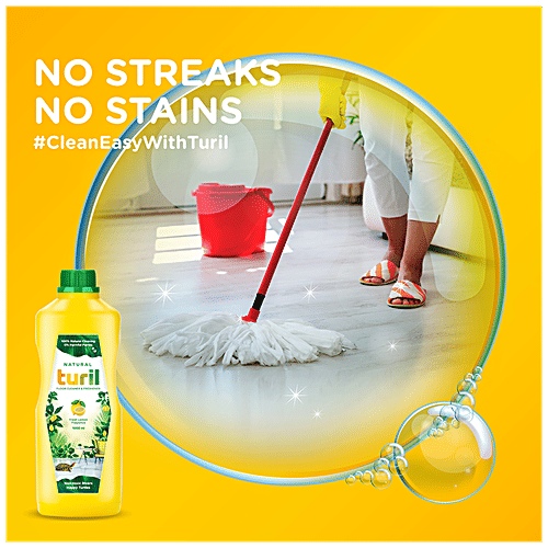 Turil Natural Floor Cleaner & Freshner, 1 L  Fresh Lemon