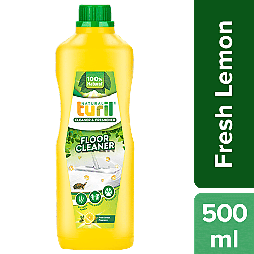 Turil Natural Floor Cleaner & Freshner, 500 ml Fresh Lemon